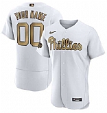 Customized Men's Philadelphia Phillies Active Player White 2022 All-Star Flex Base Stitched Jersey,baseball caps,new era cap wholesale,wholesale hats